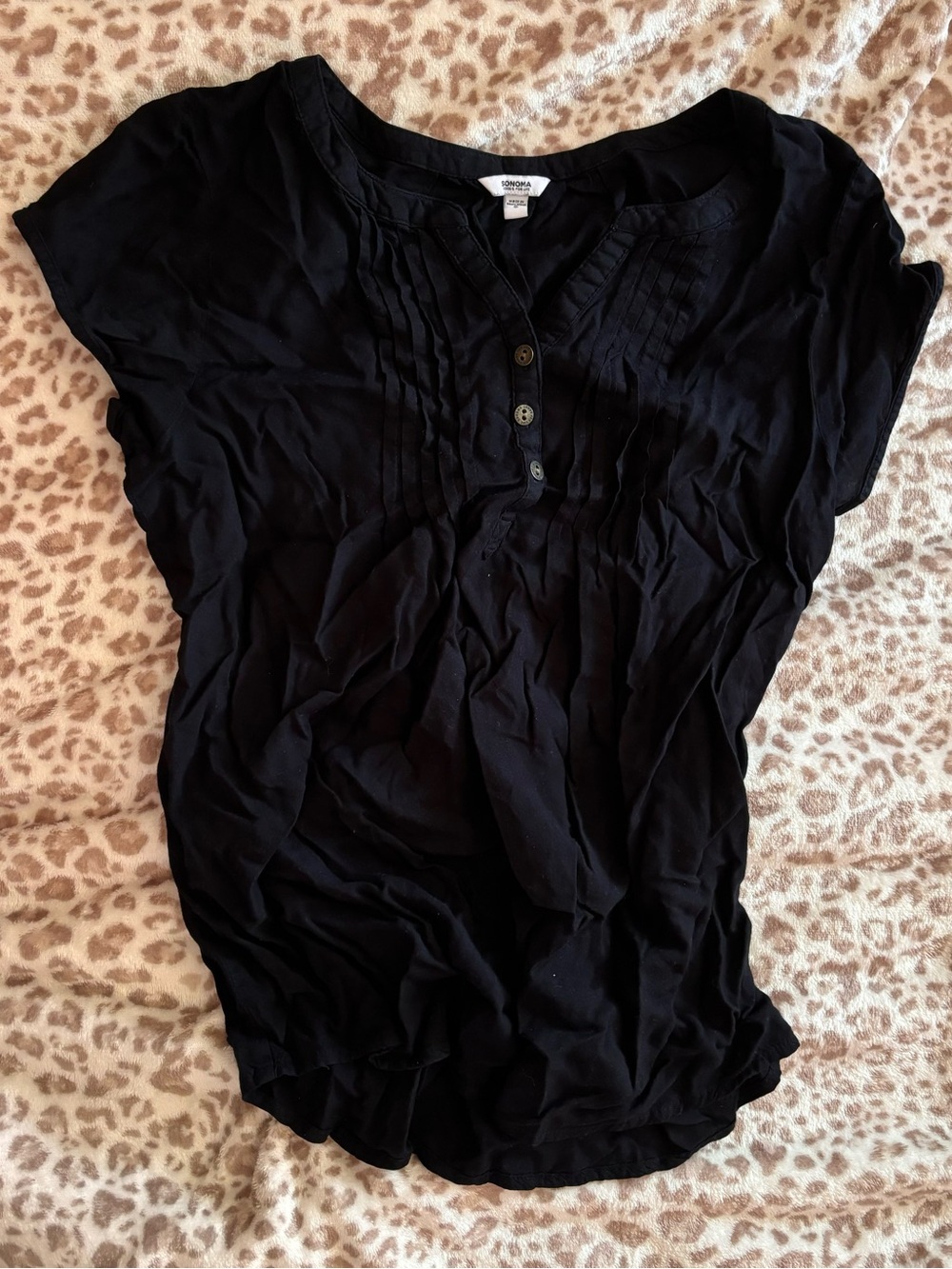Woman Black Sonoma Top